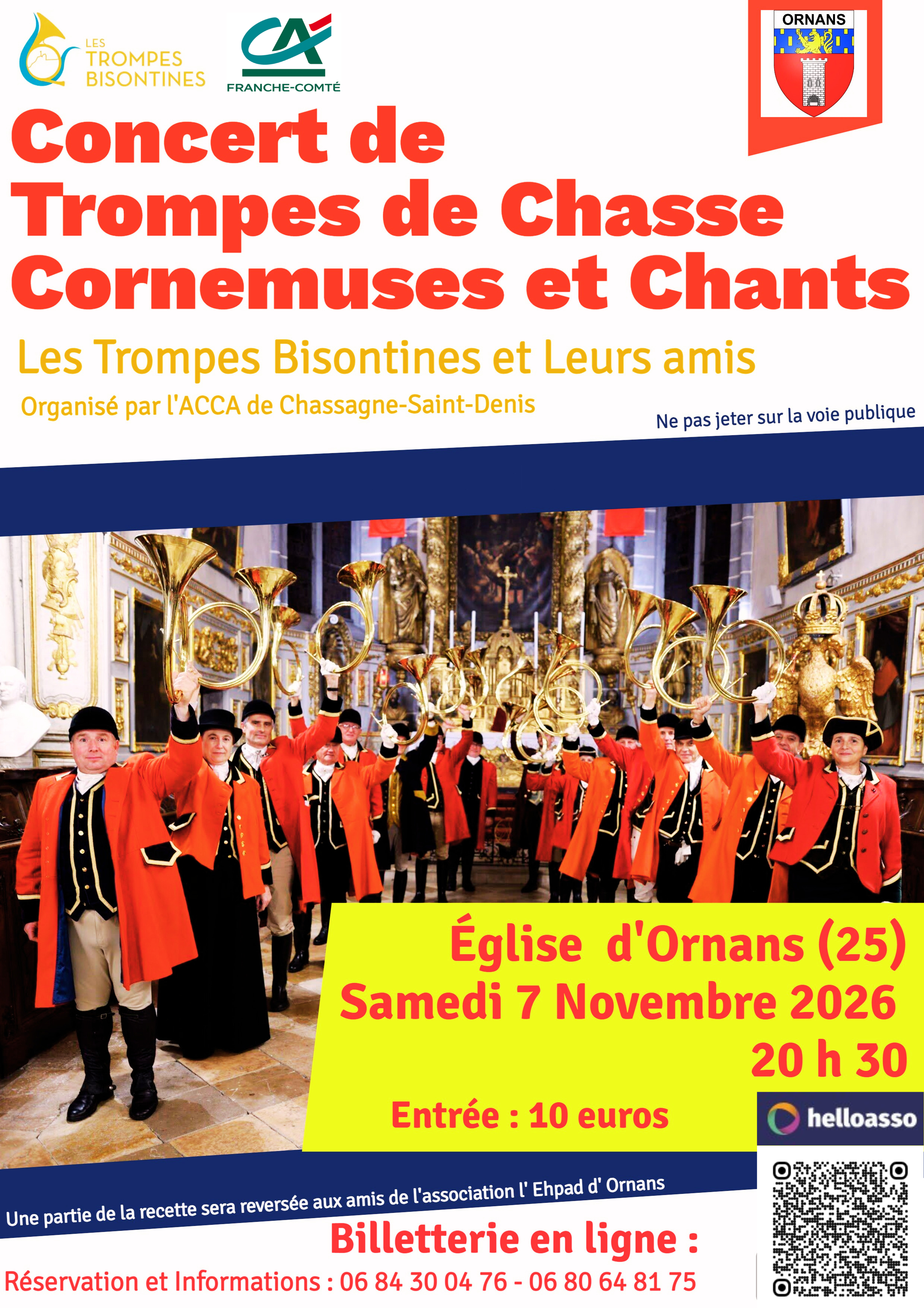 Concert de Trompes de Chasse, Cornemuses & Chants